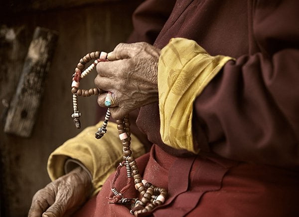 Prayer beads and religion