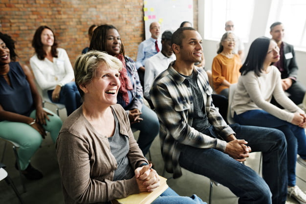 Lecture Attention Happy Enjoyment Concept