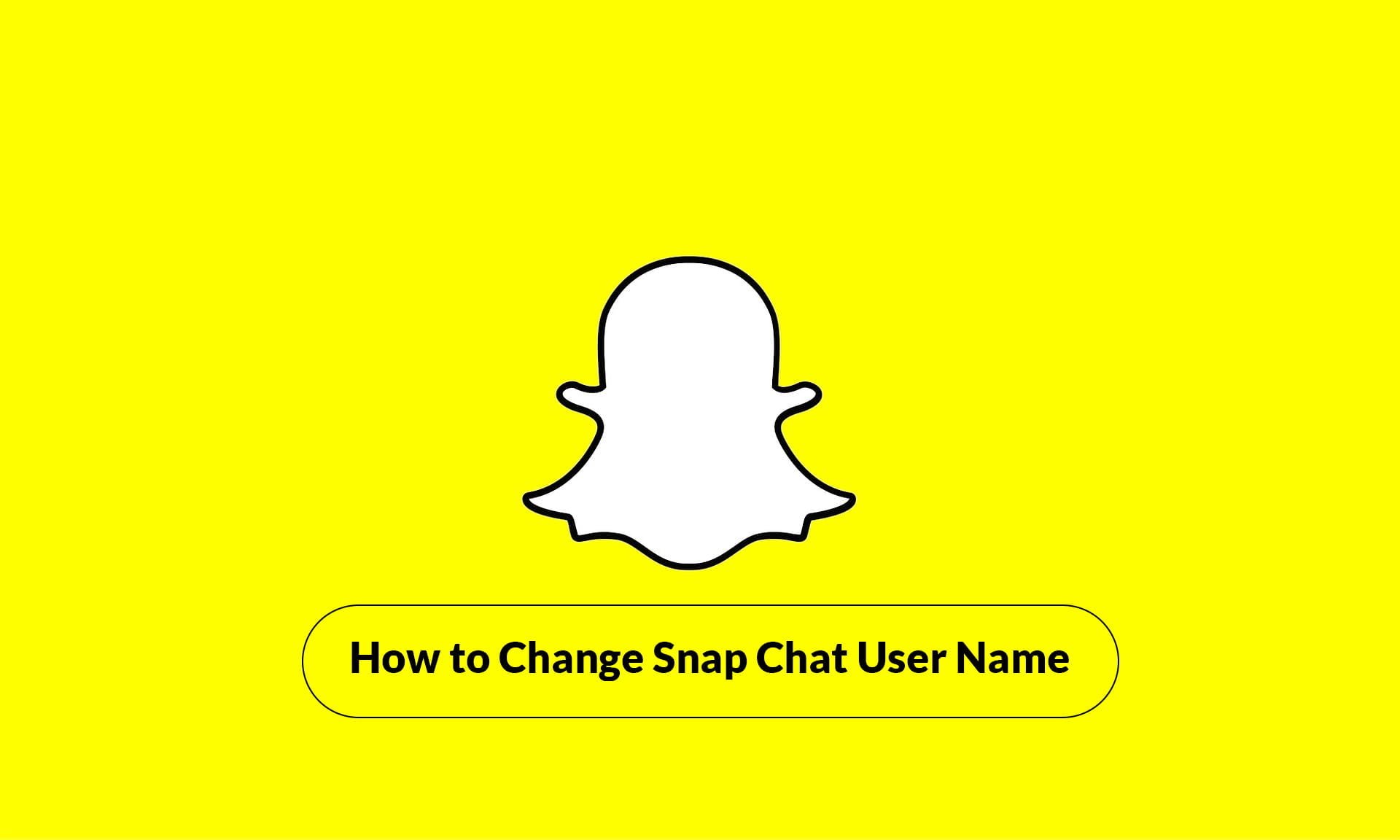 change snapchat user name