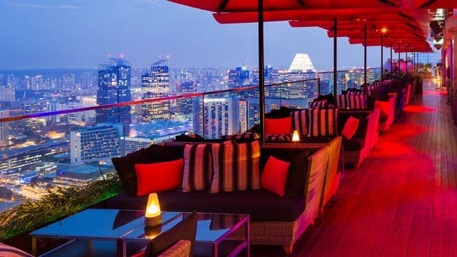 Marina Bay Sands Rooftop Restaurant
