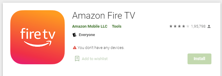 Amazon Fire TV Remote