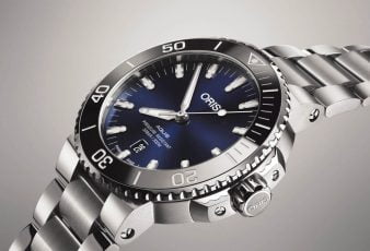 Oris Lake Baikal Limited Edition Automatic Blue Dial: