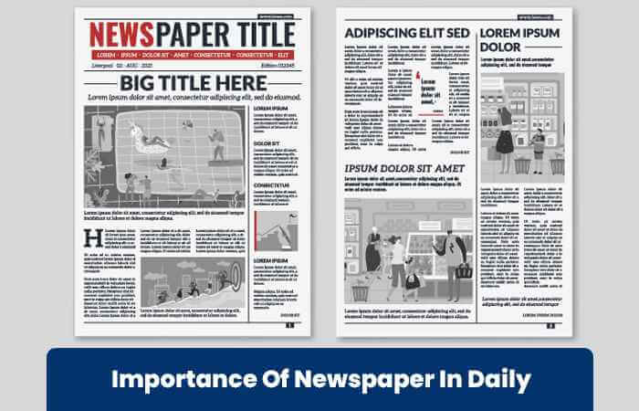 Importance Of Newspaper In Daily Life