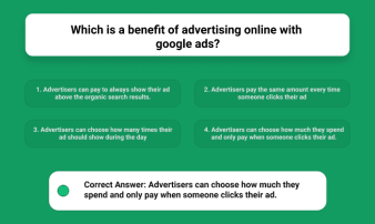 Which Is A Benefit Of Advertising Online With Google Ads