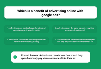 Which Is A Benefit Of Advertising Online With Google Ads