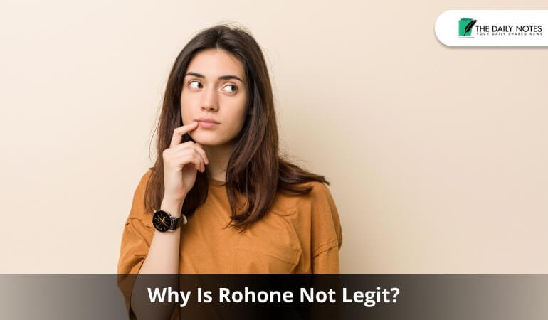 Why Is Rohone Not Legit