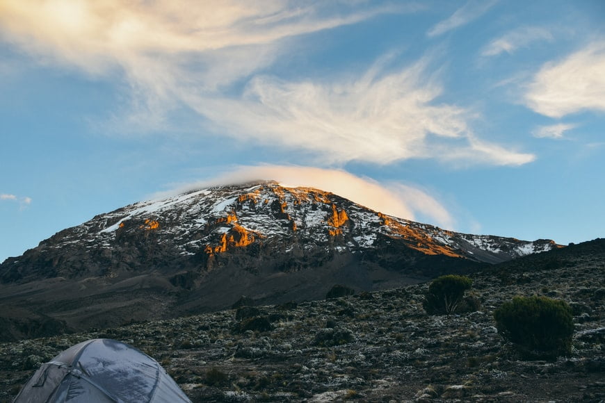 Kilimanjaro Is Made Of Both Extinct And Dormant Volcanic Cones