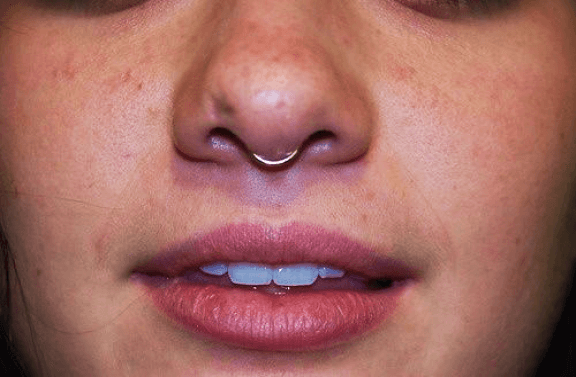 Things to consider for faux septum ring