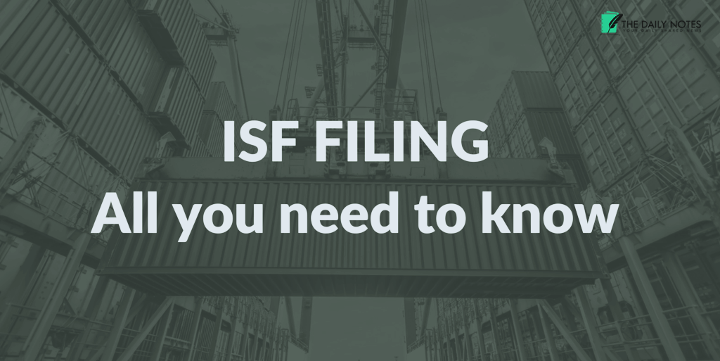 ISF Filing