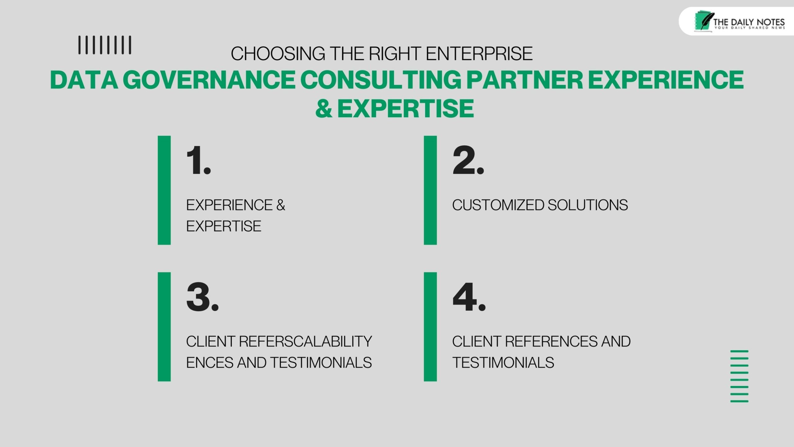 Choosing The Right Enterprise Data Governance Consulting Partner