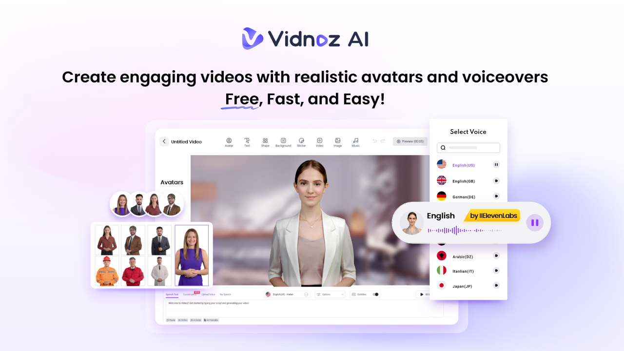 How to Create Engaging AI Videos with Vidnoz AI