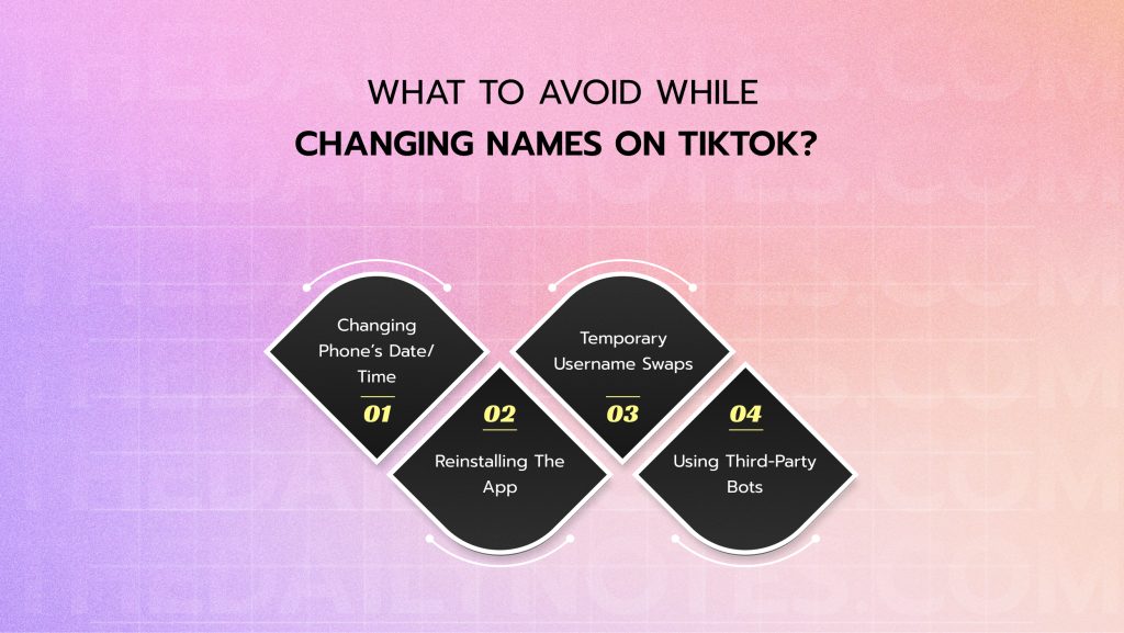 What To Avoid While Changing Names On TikTok_
