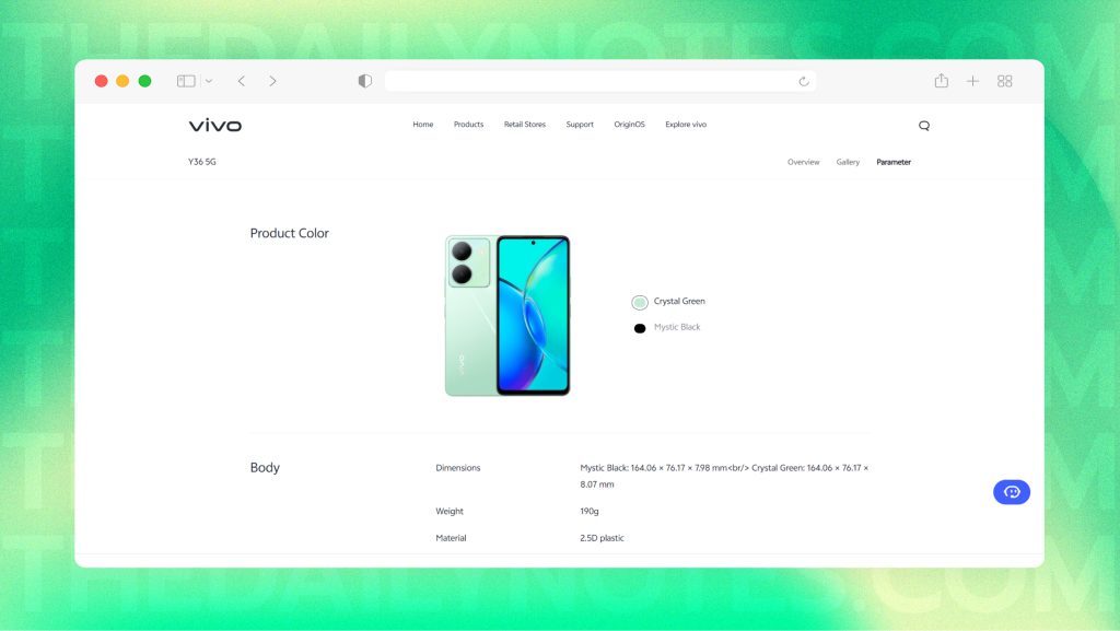 What Is The Vivo Y36 5G_